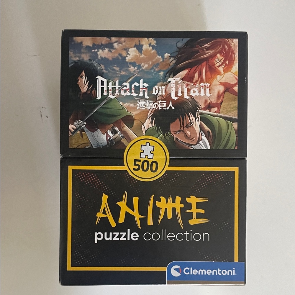 New sealed imported from Europe Clementoni Attack on Titan Anime Puzzle